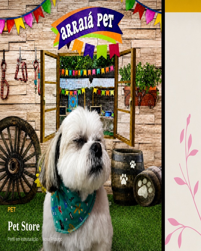 Perfil no Google de Pet Store gerenciado pelo Método P.L.O